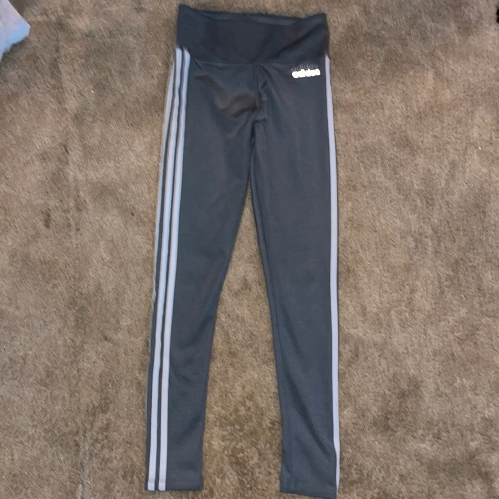 Grey adidas leggings
